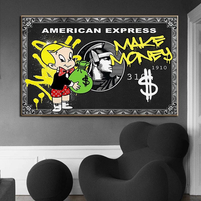 ChandeliersDecor.com-Wall Posters-American Express Make Money: The Richie Rich Poster
