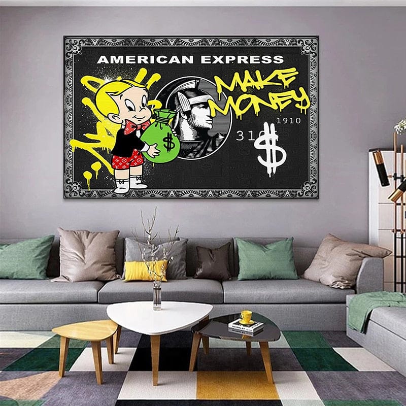 ChandeliersDecor.com-Wall Posters-American Express Make Money: The Richie Rich Poster
