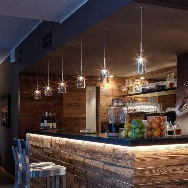 ChandeliersDecor.com-Kitchen Island-Amp up Your Décor with Glass Pendant Hanging Lights