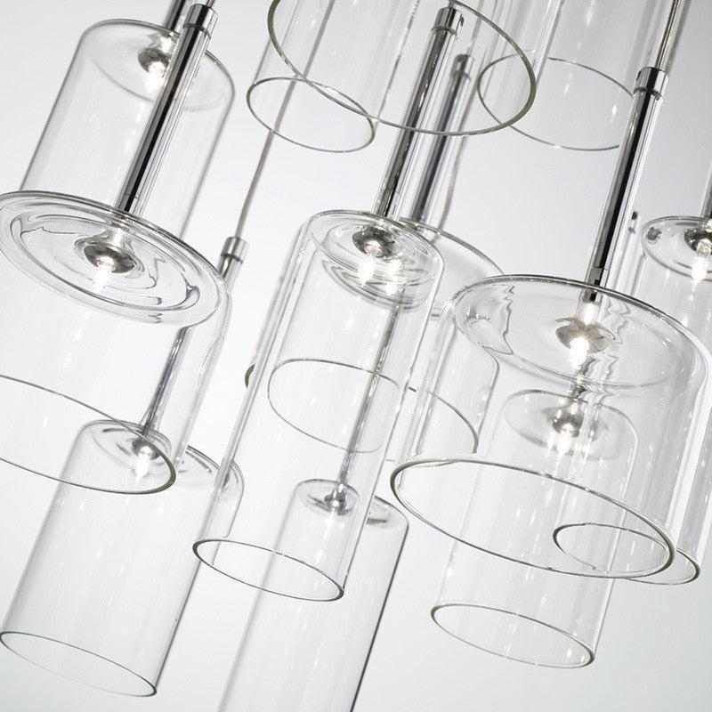 ChandeliersDecor.com-Kitchen Island-Amp up Your Décor with Glass Pendant Hanging Lights