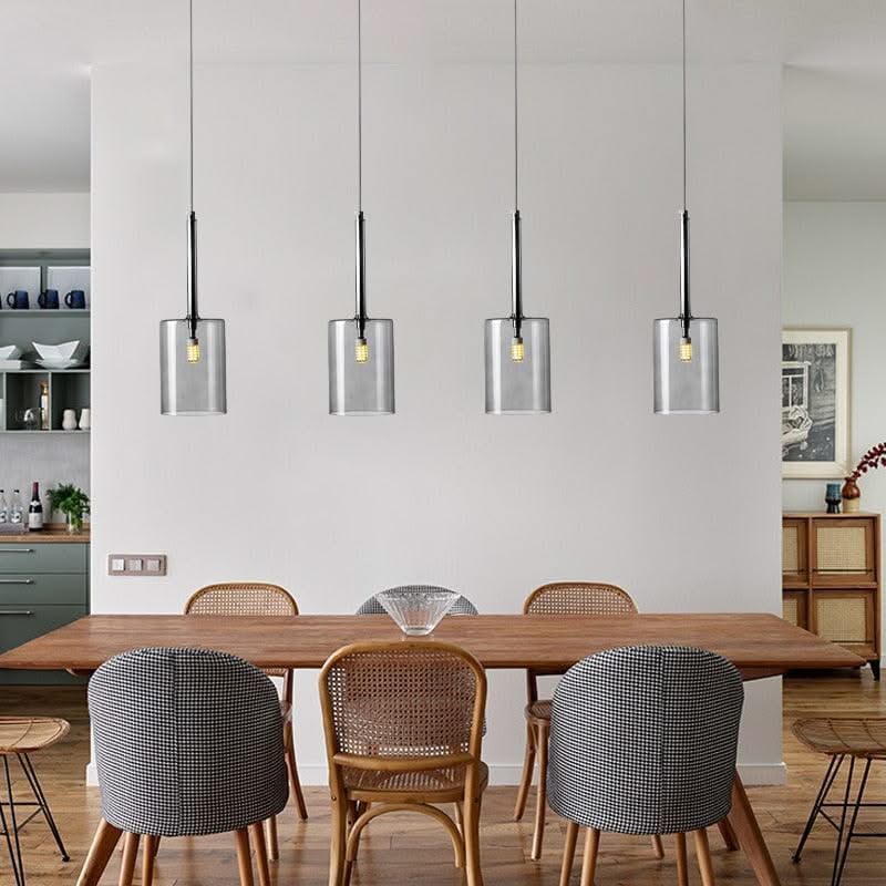 ChandeliersDecor.com-Kitchen Island-Amp up Your Décor with Glass Pendant Hanging Lights