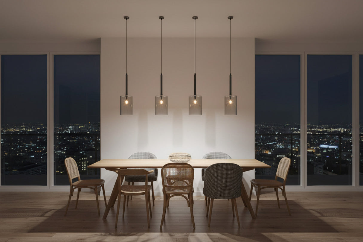 ChandeliersDecor.com-Kitchen Island-Amp up Your Décor with Glass Pendant Hanging Lights
