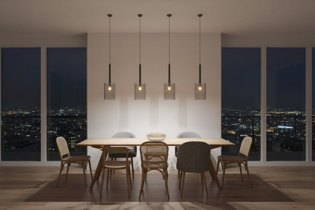 ChandeliersDecor.com-Kitchen Island-Amp up Your Décor with Glass Pendant Hanging Lights