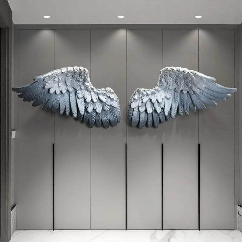 Angel Wings Wall Hanging Art-ChandeliersDecor.com
