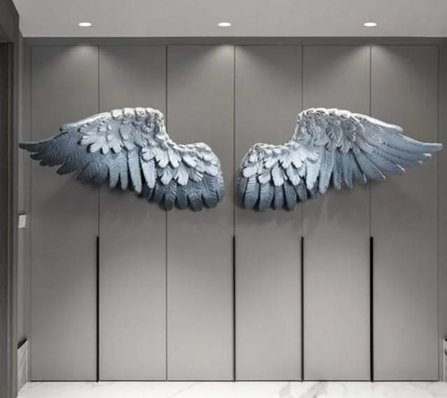 Angel Wings Wall Hanging Art-ChandeliersDecor.com