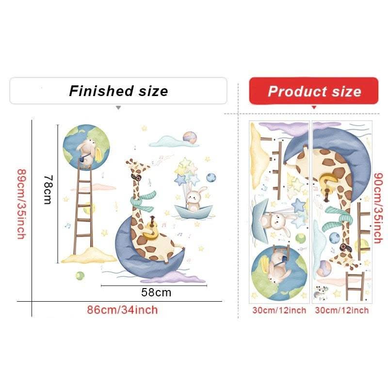 ChandeliersDecor.com-Home Decor Decals-Animals Party Wall Sticker