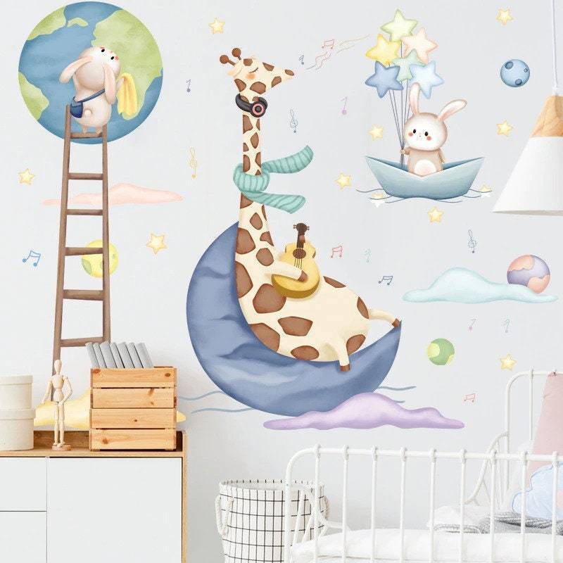 ChandeliersDecor.com-Home Decor Decals-Animals Party Wall Sticker