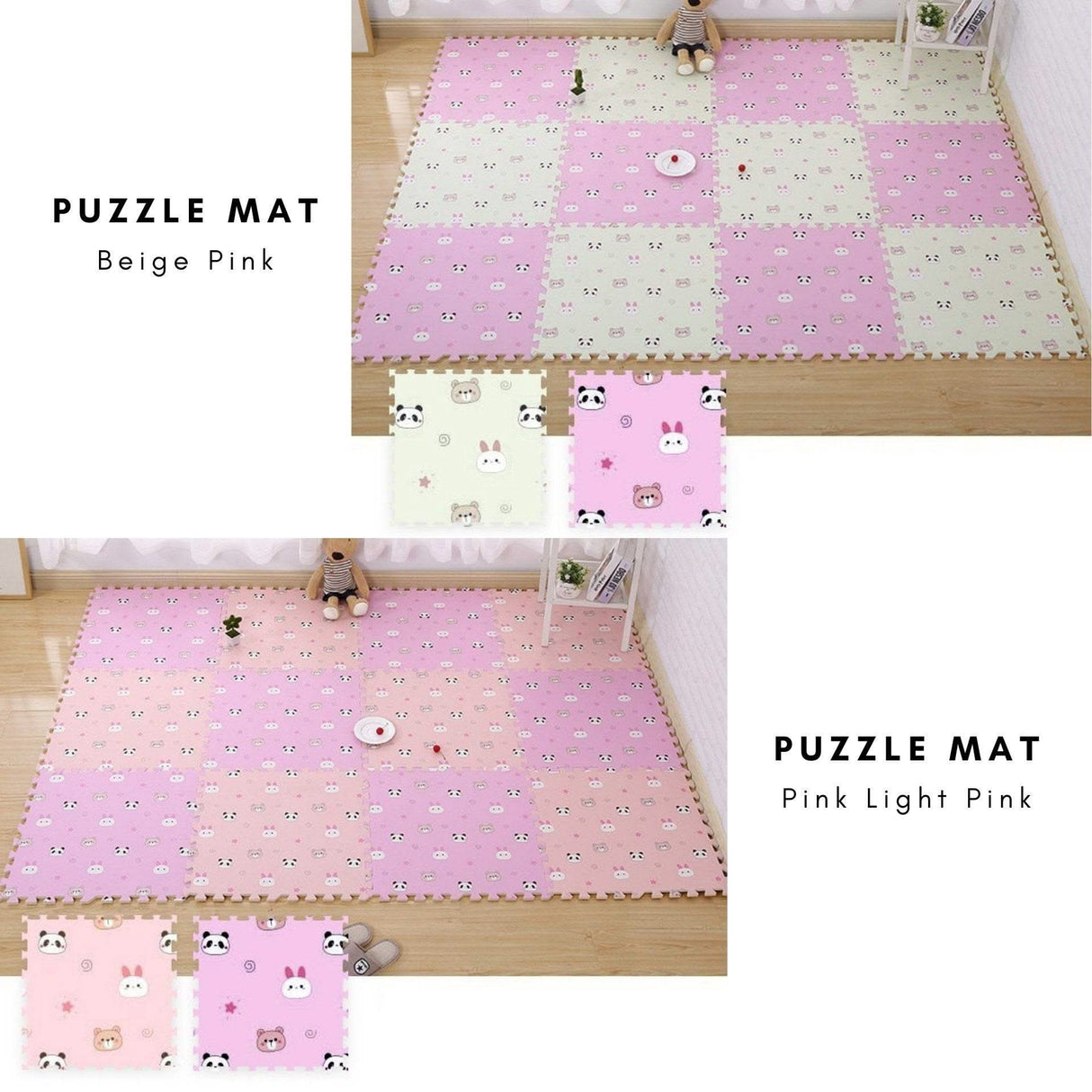ChandeliersDecor.com-Play Mats-Animals Theme Baby Play Mats - Adorable and Safe Padding