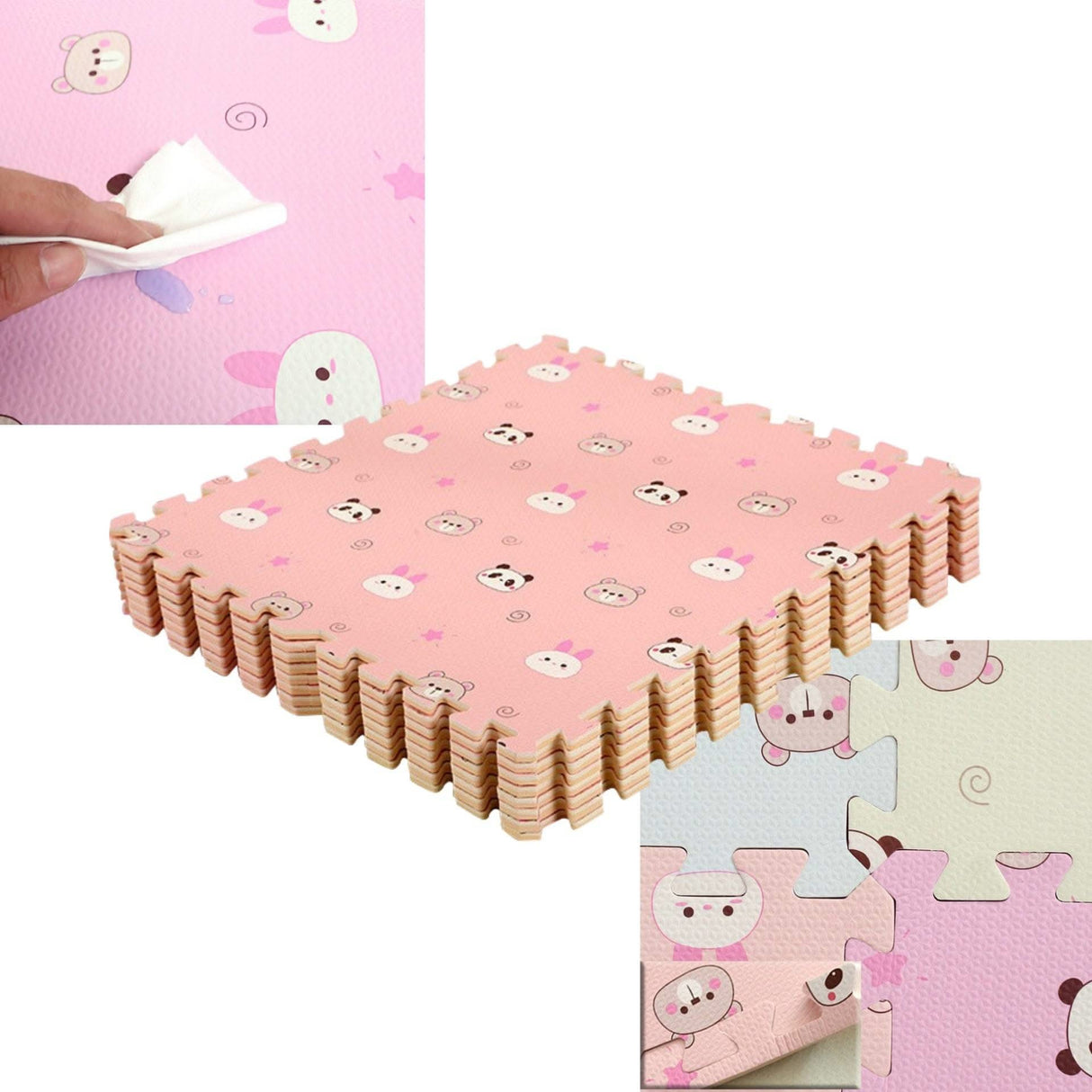 ChandeliersDecor.com-Play Mats-Animals Theme Baby Play Mats - Adorable and Safe Padding