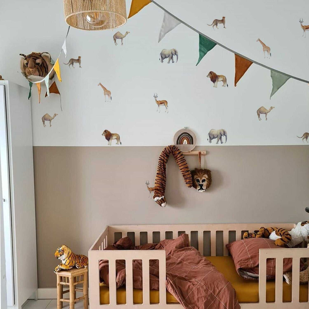 ChandeliersDecor.com-Kids Nursery Bohemian Wall Decals-Animals Wall Decals Wall Stickers