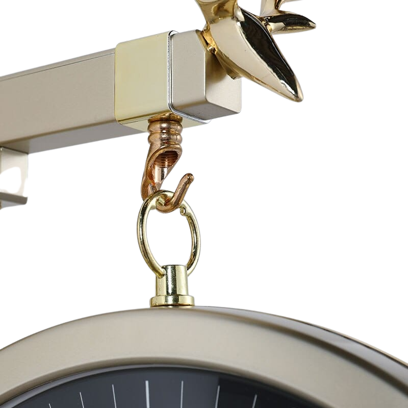 ChandeliersDecor.com-Wall Clocks-Antique Wall Clock - Exquisite Timepiece for Vintage Appeal