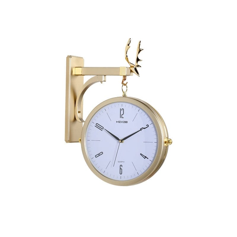 ChandeliersDecor.com-Wall Clocks-Antique Wall Clock - Exquisite Timepiece for Vintage Appeal