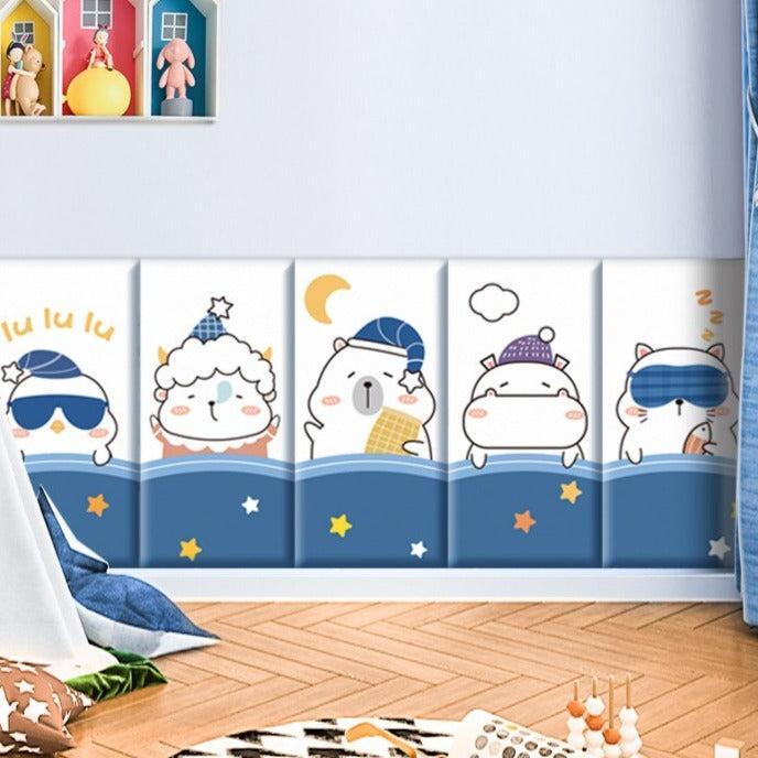 ChandeliersDecor.com-Padded Walls-Arctic Explorer Kids Wall Padded Safety Cushions Set
