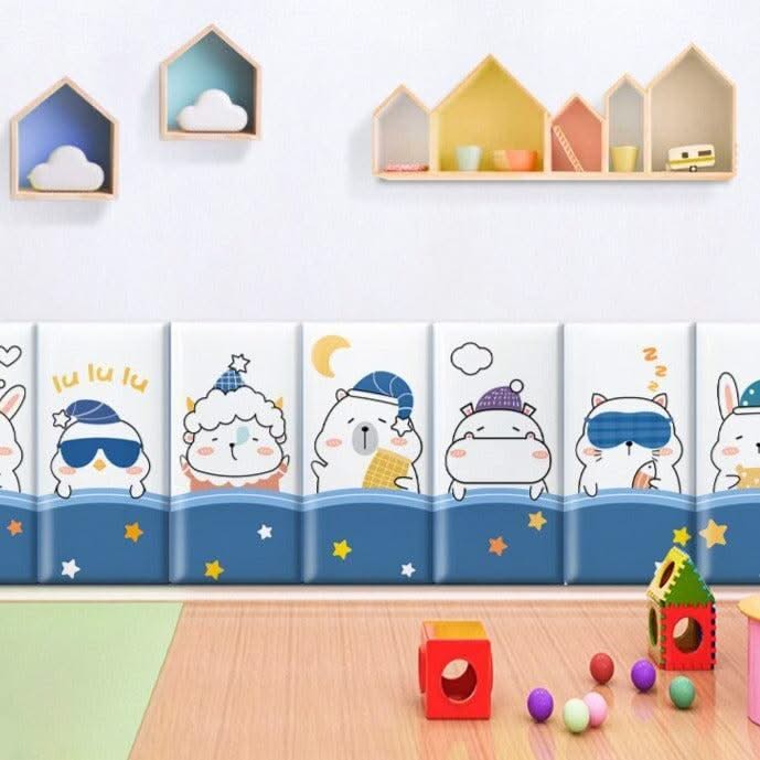 ChandeliersDecor.com-Padded Walls-Arctic Explorer Kids Wall Padded Safety Cushions Set