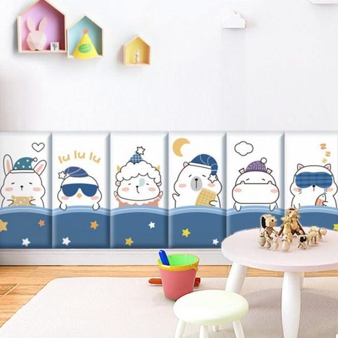ChandeliersDecor.com-Padded Walls-Arctic Explorer Kids Wall Padded Safety Cushions Set