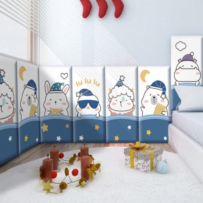 ChandeliersDecor.com-Padded Walls-Arctic Explorer Kids Wall Padded Safety Cushions Set