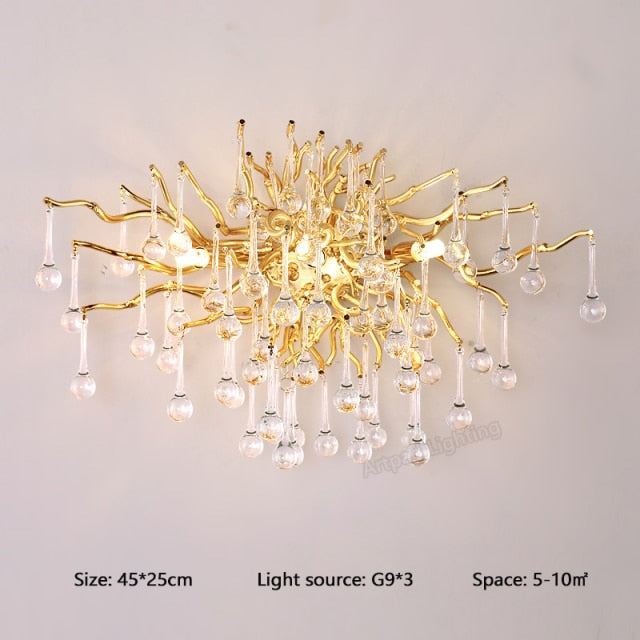 ChandeliersDecor.com-Kitchen Island-Artpad Rectangular Crystal Chandelier