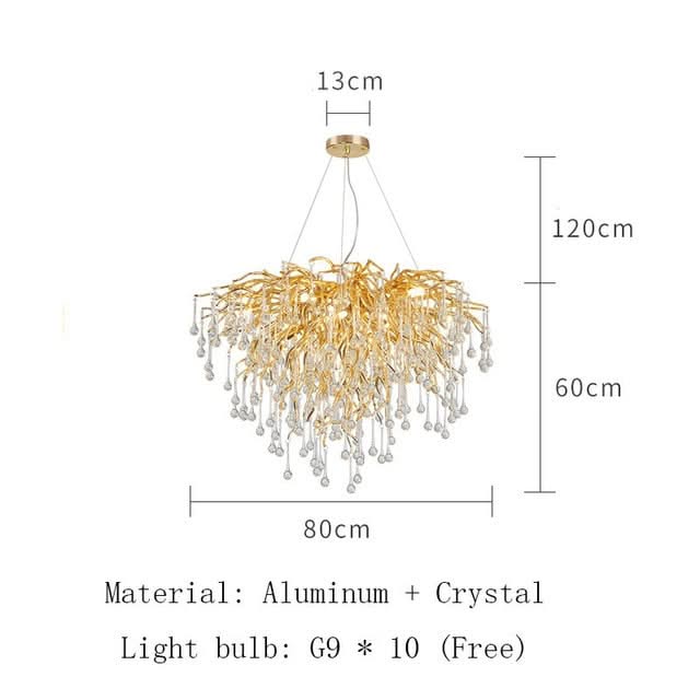 Artpad Rectangular Crystal Chandelier-ChandeliersDecor.com