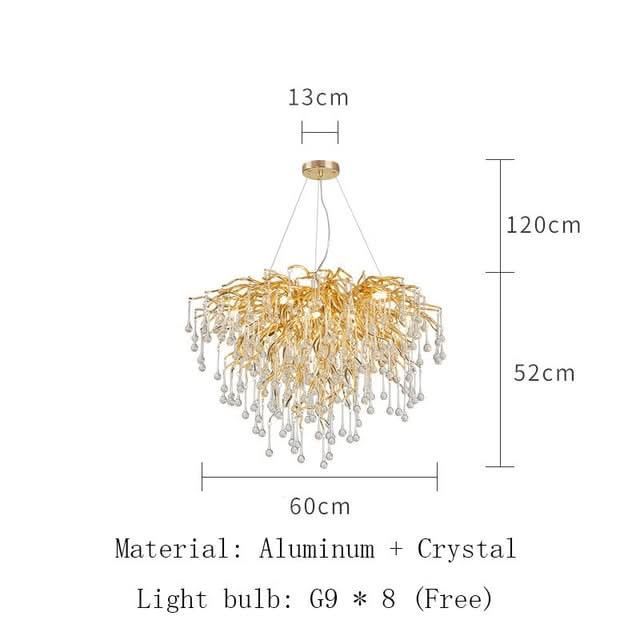 Artpad Rectangular Crystal Chandelier-ChandeliersDecor.com