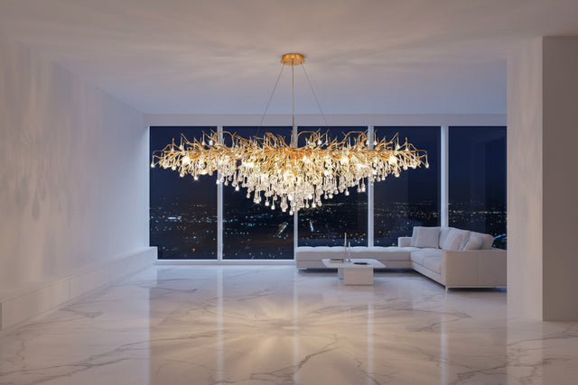 Artpad Rectangular Crystal Chandelier-ChandeliersDecor.com