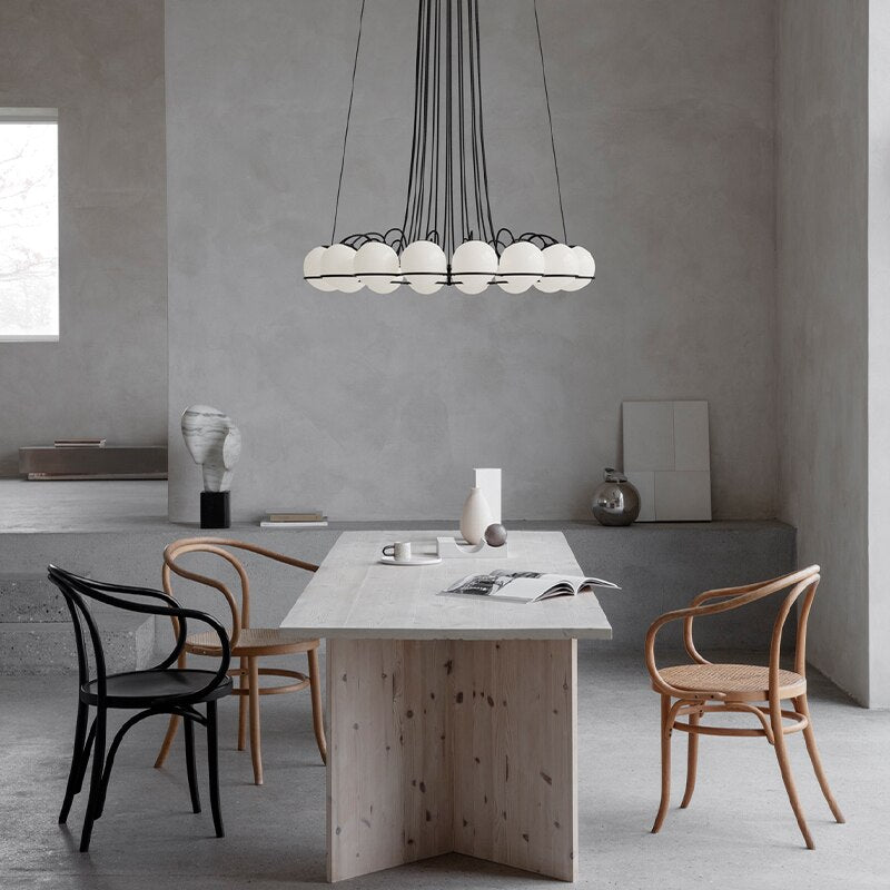 ChandeliersDecor.com-Chandeliers-Astep Opaline Suspension Chandelier - Make a Statement