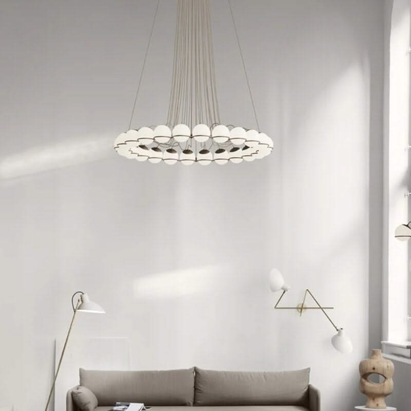Astep Opaline Suspension Chandelier - Make a Statement-ChandeliersDecor.com