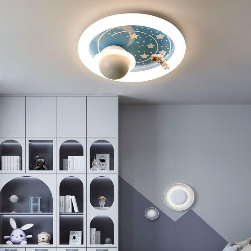 ChandeliersDecor.com-Kids Room Nursery Lighting-Astronaut Ceiling Light: Illuminate Your Space