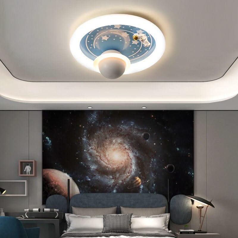 ChandeliersDecor.com-Kids Room Nursery Lighting-Astronaut Ceiling Light: Illuminate Your Space