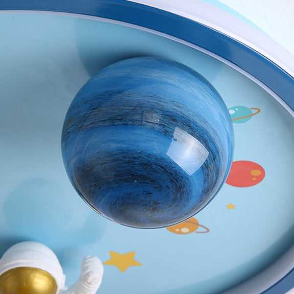 ChandeliersDecor.com-Kids Room Nursery Lighting-Astronaut Ceiling Light - Kids Room Space Ceiling Light