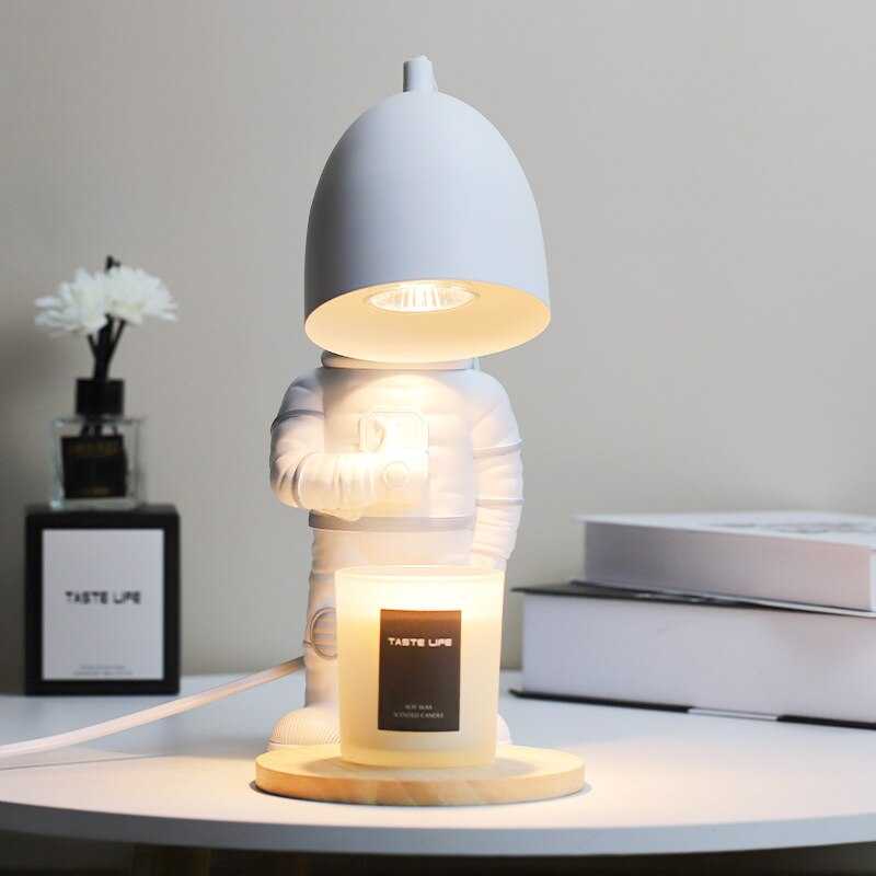 ChandeliersDecor.com-Kids Room Nursery Lighting-Astronaut Dimmable Table Lamp for Kids Room