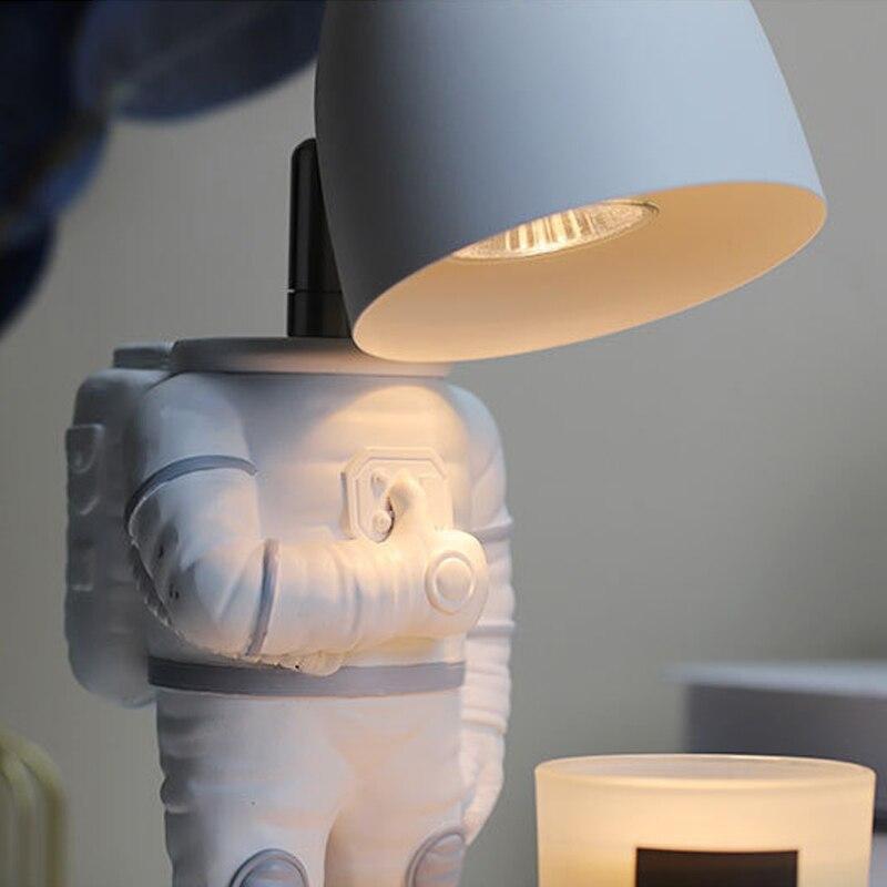 ChandeliersDecor.com-Kids Room Nursery Lighting-Astronaut Dimmable Table Lamp for Kids Room