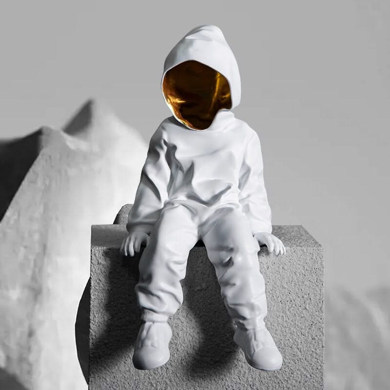 ChandeliersDecor.com-Kids Statues-Astronaut Direct from Space in Kitchen Statue