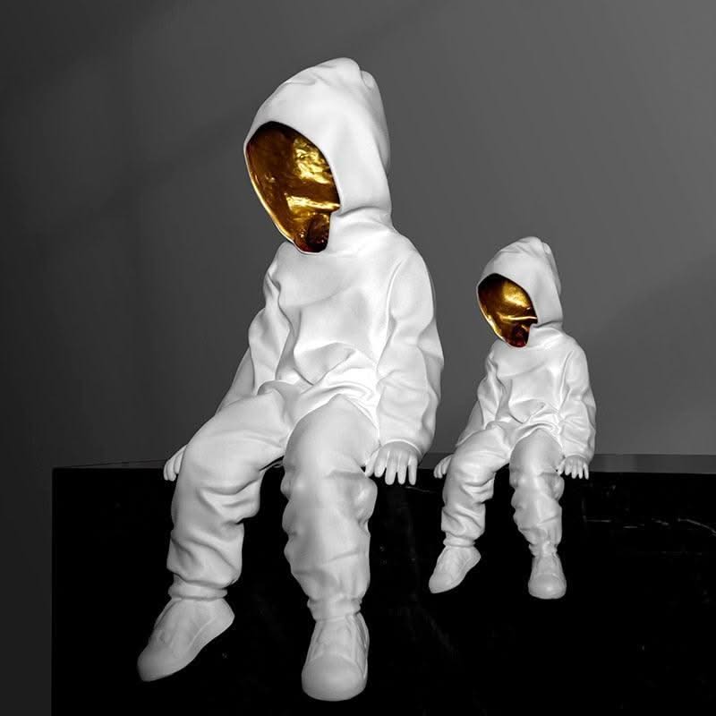 ChandeliersDecor.com-Kids Statues-Astronaut Direct from Space in Kitchen Statue