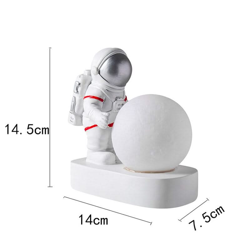 ChandeliersDecor.com-Kids Room Nursery Lighting-Astronaut Model Night Light Resin Bedside Table Lamp