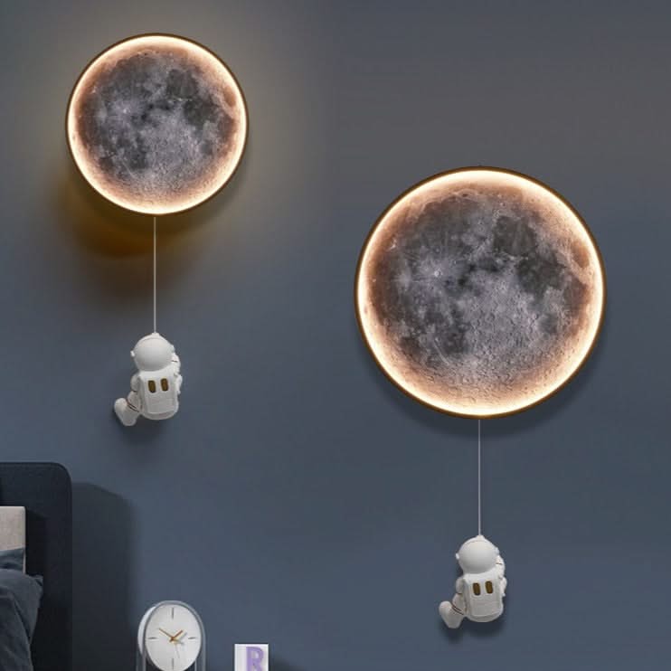 ChandeliersDecor.com-Kids Room Nursery Lighting-Astronaut Wall Light - Explore the Cosmos with Style