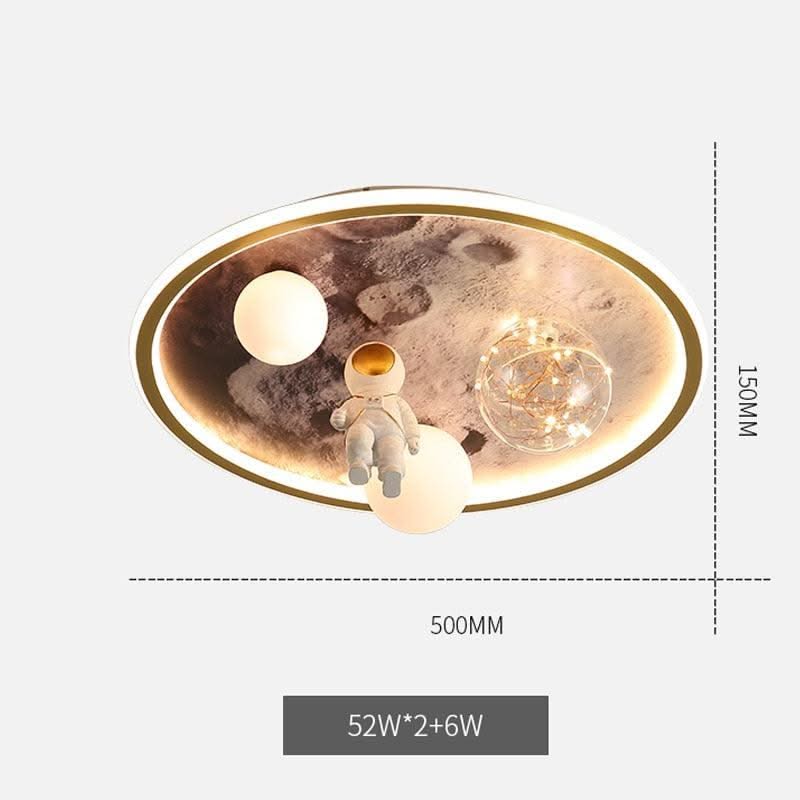 ChandeliersDecor.com-Kids Room Nursery Lighting-Astronauts Led Lights Chandelier Kids Room