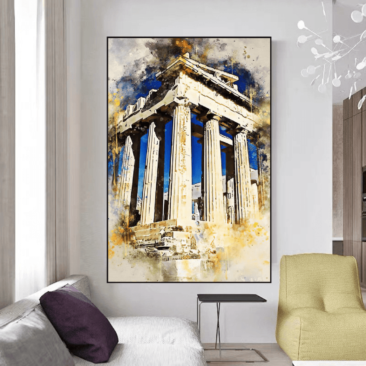 ChandeliersDecor.com-Wall Posters-Athens Parthenon Poster - Iconic Greek Beauty Exploration