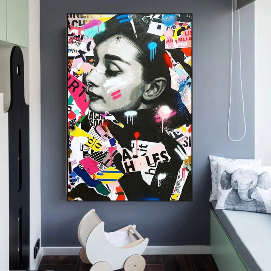 Audrey Hepburn Art - Timeless Masterpieces-ChandeliersDecor.com
