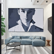 ChandeliersDecor.com-Audrey Hepburn Wall Art-Audrey Hepburn Canvas Art - Exquisite Masterpiece