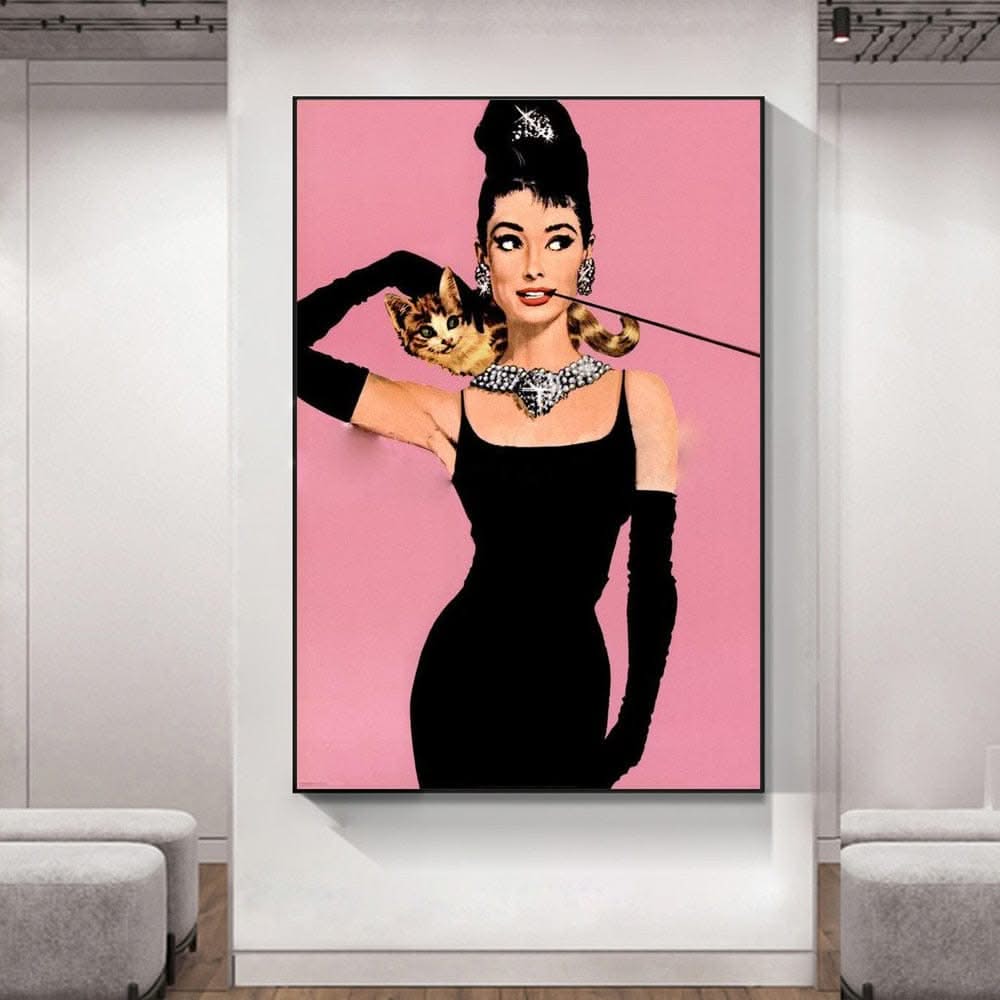 Audrey Hepburn Wall Art - Beauty Deserves a Spot-ChandeliersDecor.com