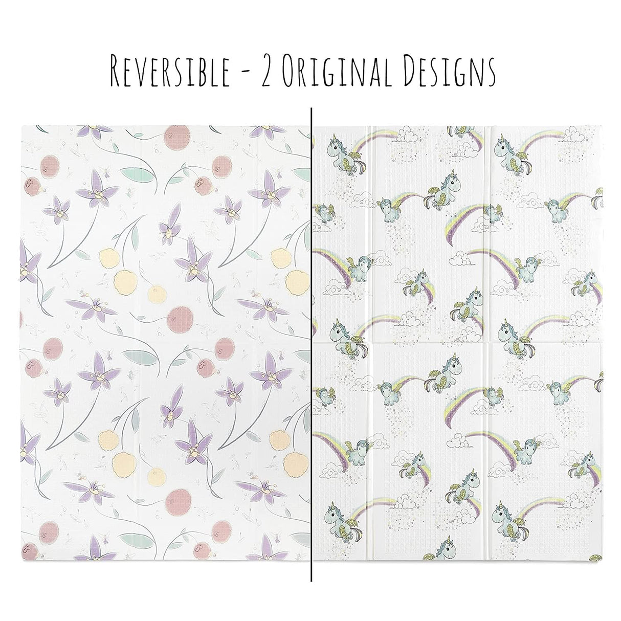 ChandeliersDecor.com-Play Mats-Babies' Floral Play Mats: Blossoming Fun for Little Ones