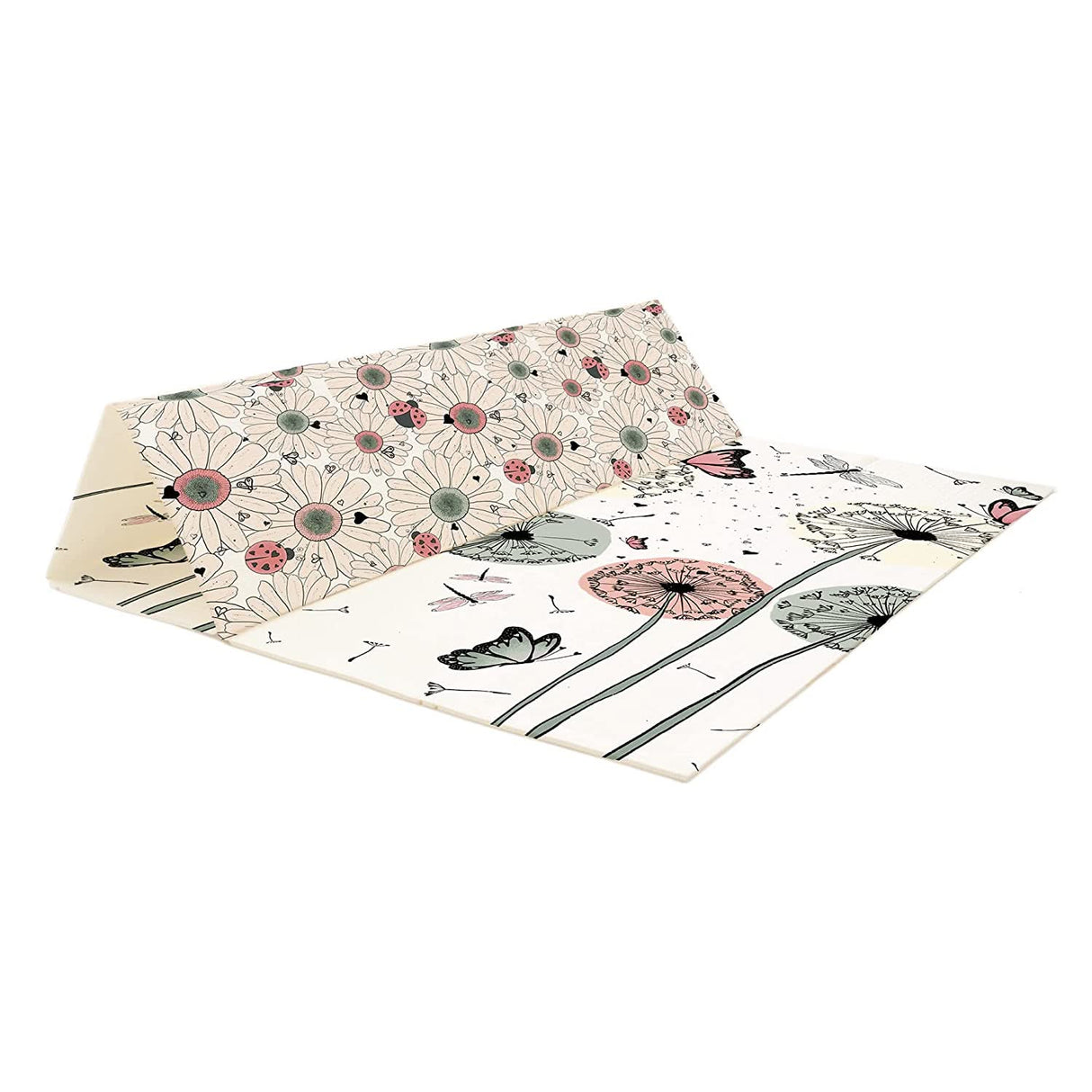 ChandeliersDecor.com-Play Mats-Babies: Flowers and Butterfly Play Mats - Charming Delight!