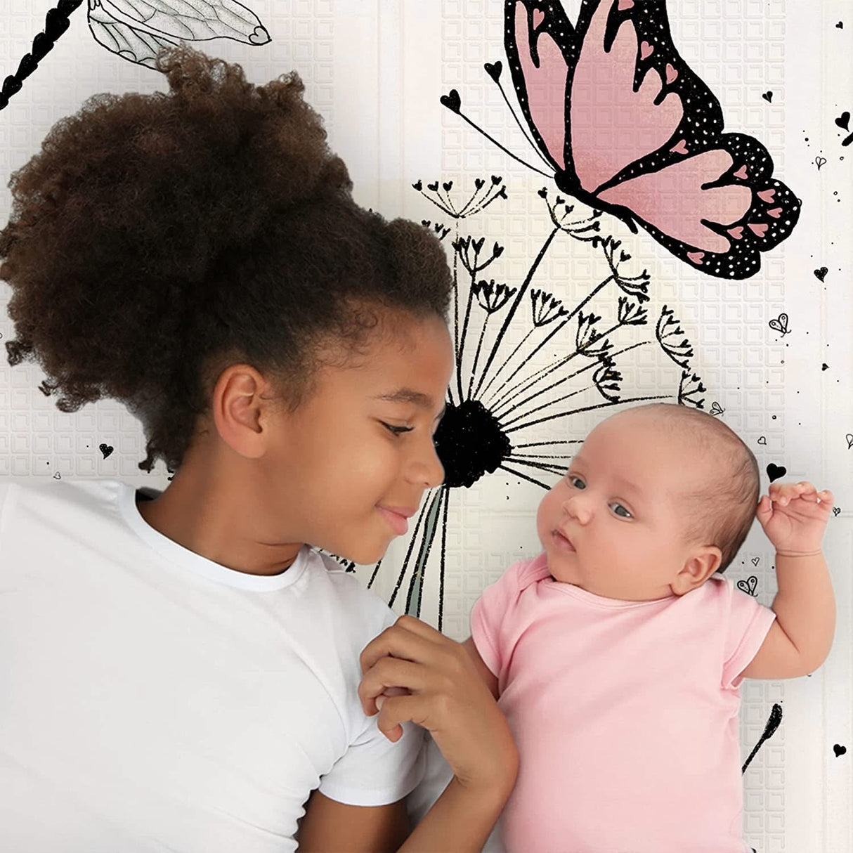 ChandeliersDecor.com-Play Mats-Babies: Flowers and Butterfly Play Mats - Charming Delight!