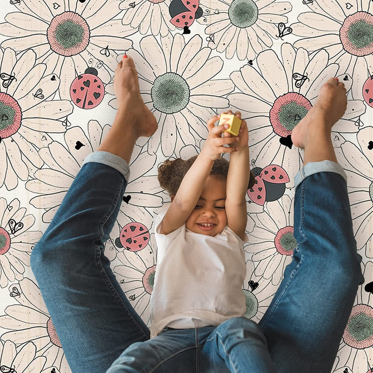 ChandeliersDecor.com-Play Mats-Babies: Flowers and Butterfly Play Mats - Charming Delight!