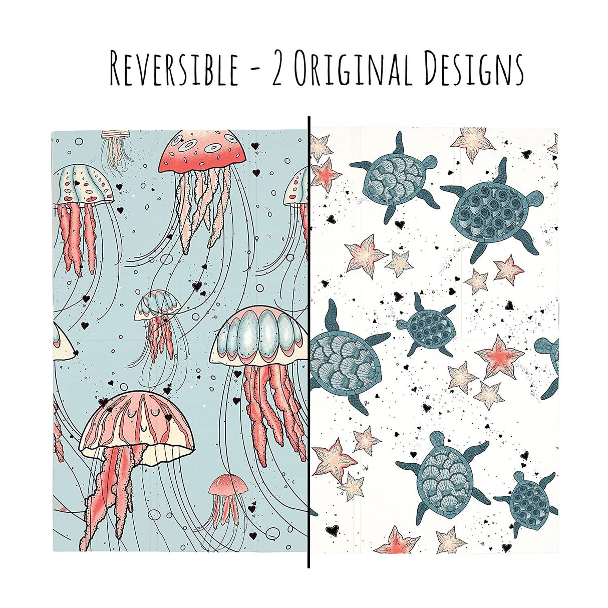 ChandeliersDecor.com-Play Mats-Babies: Sea Creatures Play Mat for Imaginative Fun