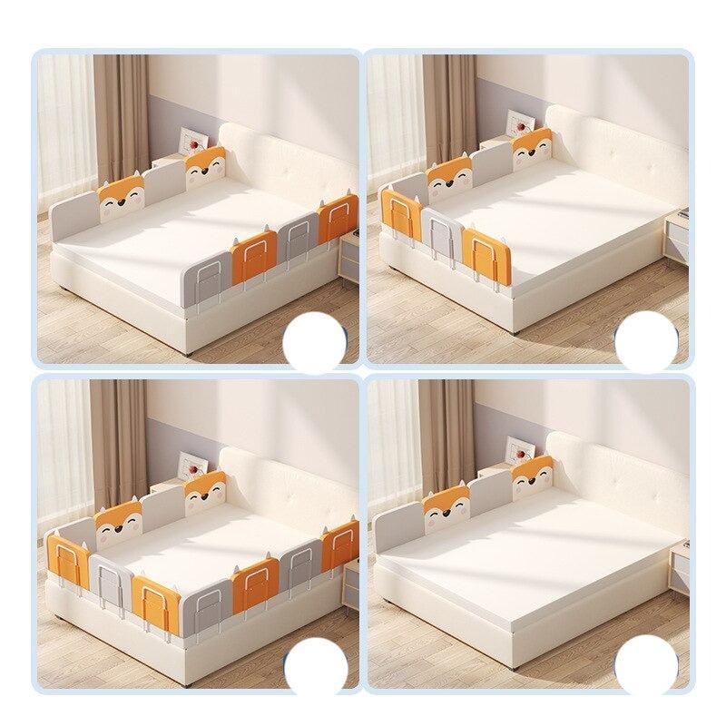 ChandeliersDecor.com-Baby Bed Fence-Baby Bed Rail Guard - 38cm Height Adjustable Anti-collision Rail