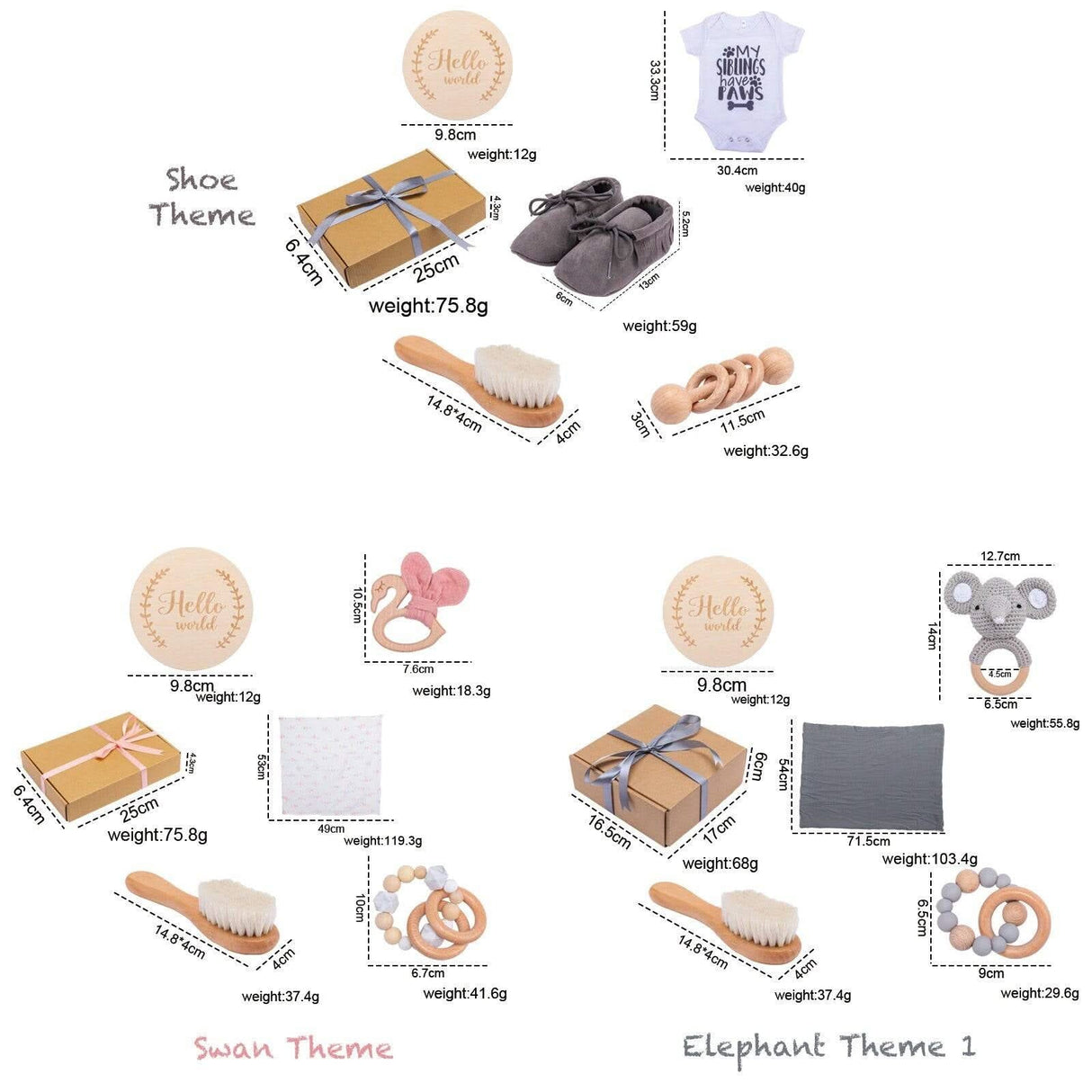 ChandeliersDecor.com-Baby Care Gift Set | Gift for kids