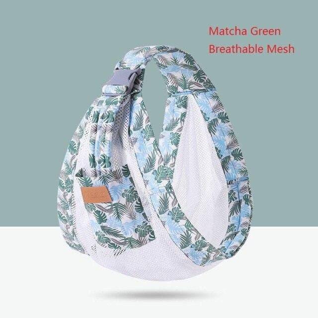ChandeliersDecor.com-Baby Carrier Wrap with Dual Use - Nursing Mesh Fabric Infant Sling