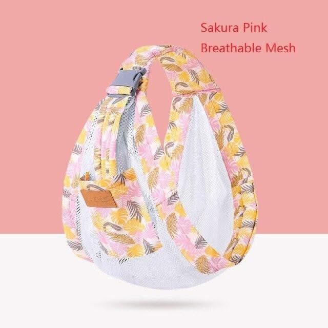 ChandeliersDecor.com-Baby Carrier Wrap with Dual Use - Nursing Mesh Fabric Infant Sling
