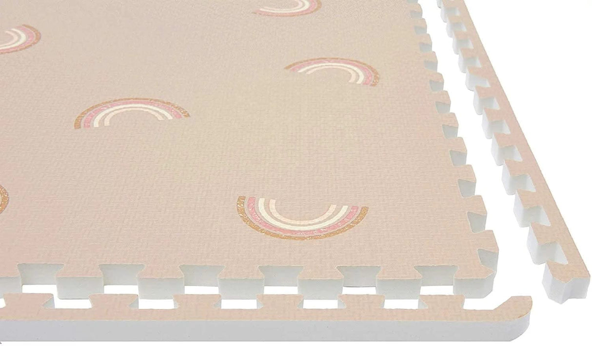 ChandeliersDecor.com-Play Mats-Baby Crawling Rainbow Tiles - Rainbow Play Mat Tiles